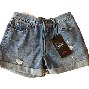 Levi’s 501 mid rise shorts